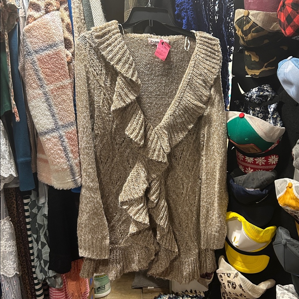 Carol Rose Seater Cardigan Cream M